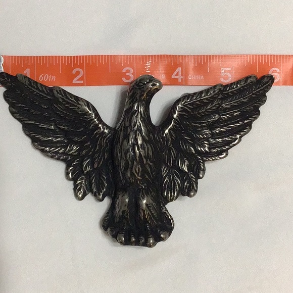 Eagle belt buckle 6 inches wide - Picture 4 of 9